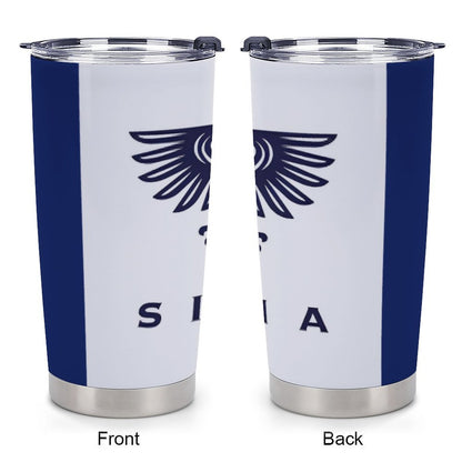 Car Travel Coffee Mug with Lid (All-Over Printing)