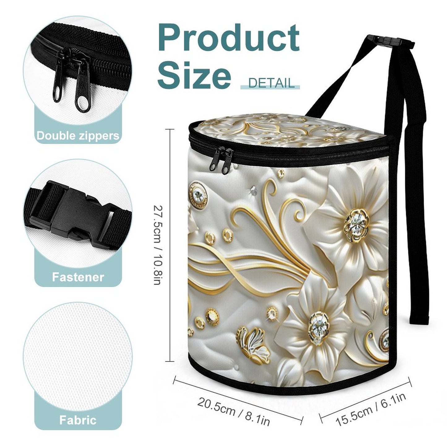 Collapsible Car Trash Bin