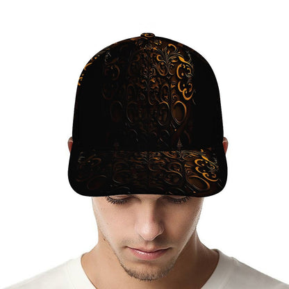 Bent Fitted Cap (All-Over Printing)