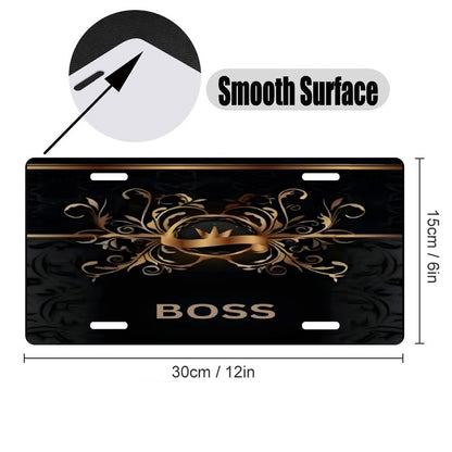 Car License Plate-11.8”x5.9”