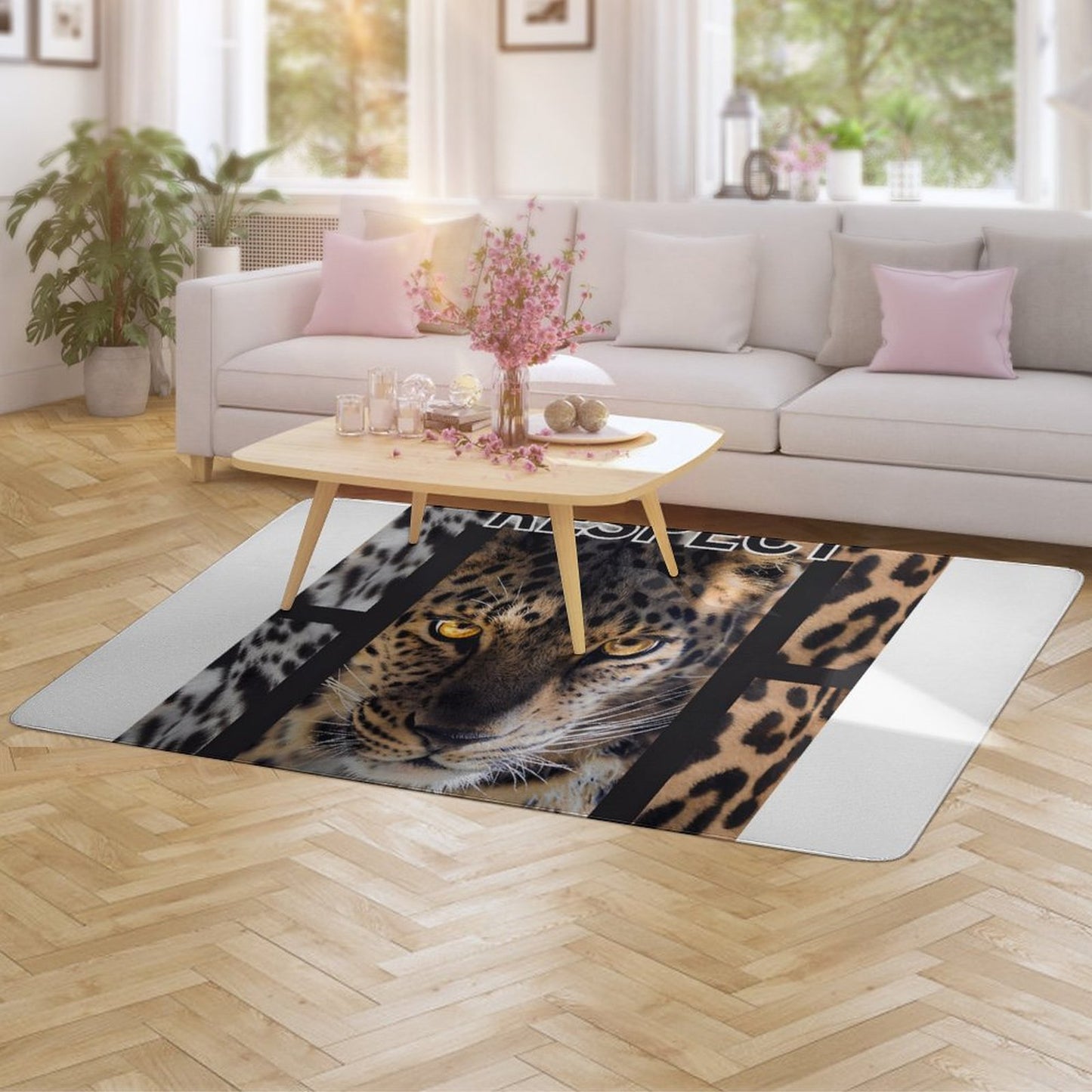 Coral Velvet Floor Mat for Home-60"x40"