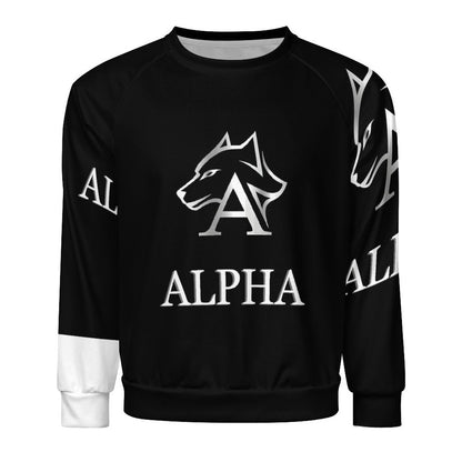 280gsm Men's Crewneck Sweatshirt Raglan A27H (All-Over Printing)