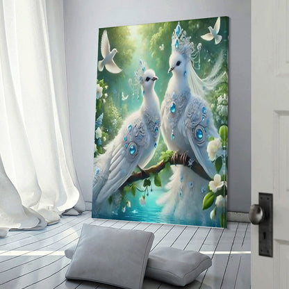 Framed Wooden Poster Hanging (Vertical 2:3)-8x12 inch