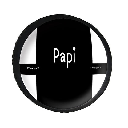 Leather Tire Cover(One-sided Printing)