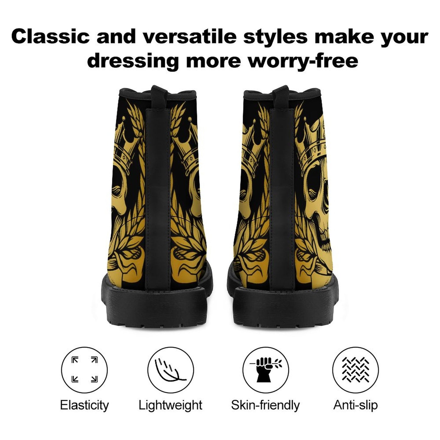 Unisex Martin Boots(All-Over Printing)