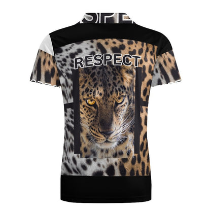 Short Sleeve Men's POLO T-shirt (All-Over Printing)