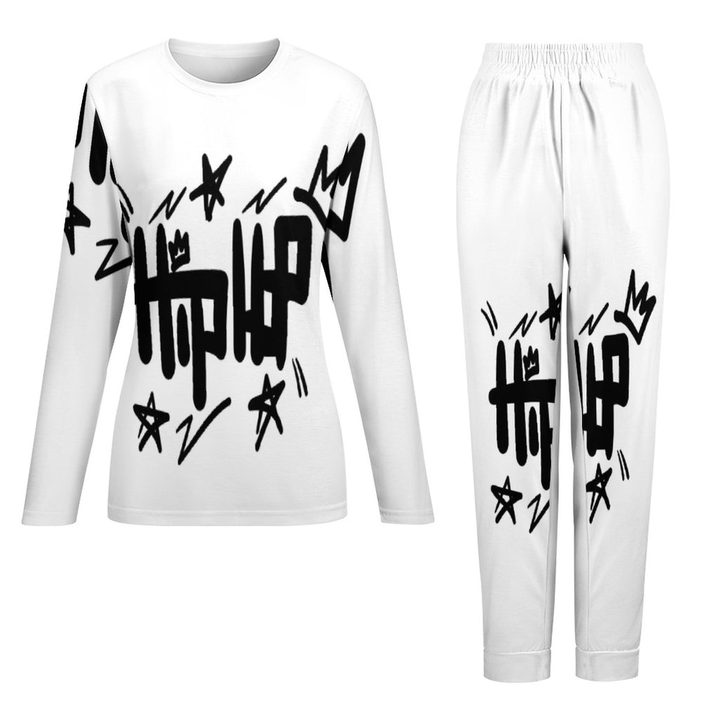 Women's 2-Piece Pj Set BTZ (All-Over Printing)