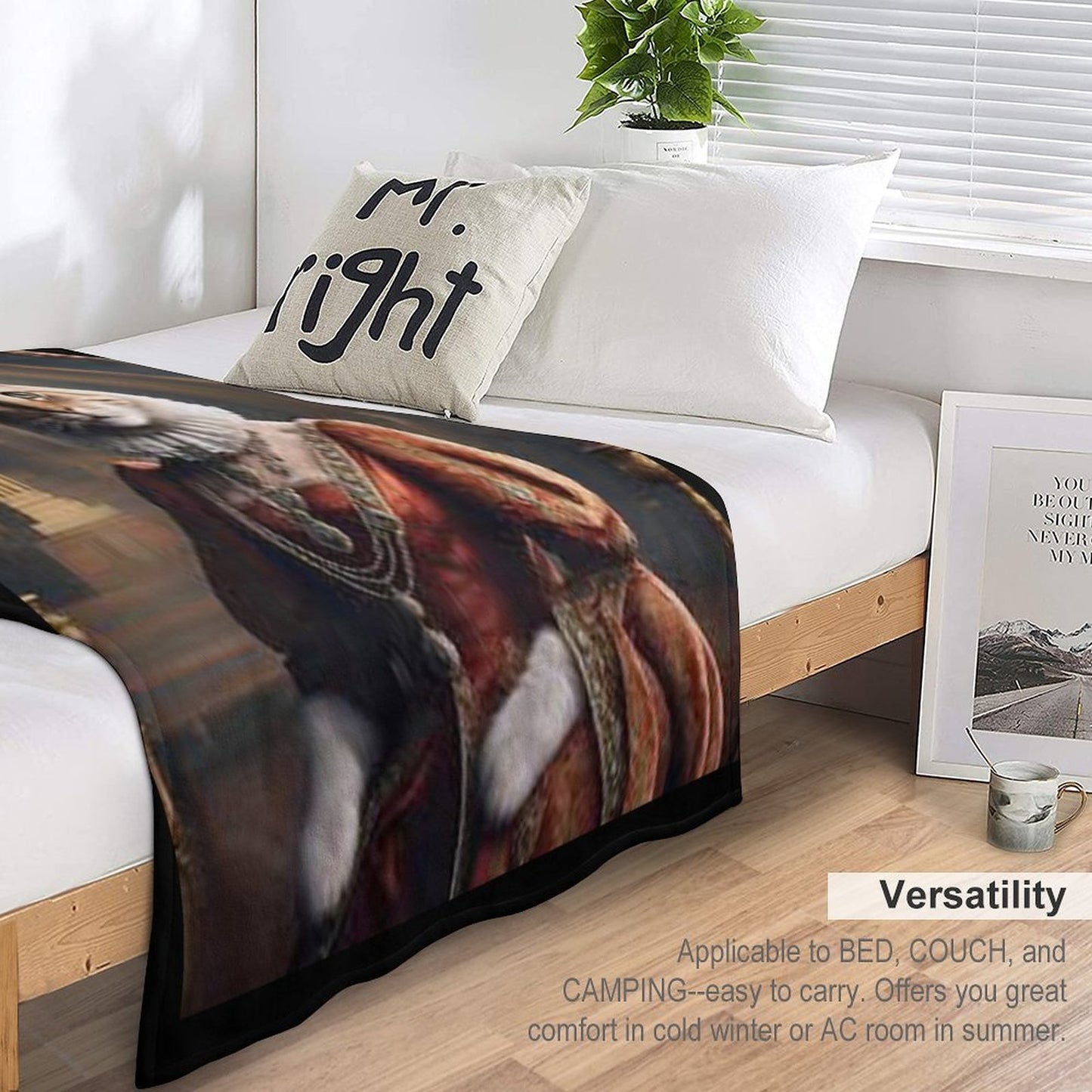 280gsm Flannel Blanket-60"x80" (Dual-sided Printing)