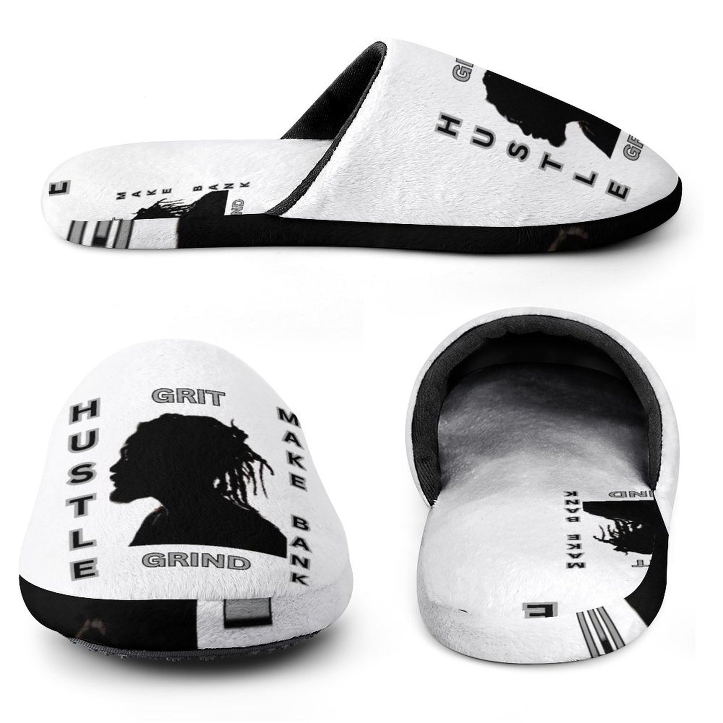 Flannel Men's Cotton Slippers