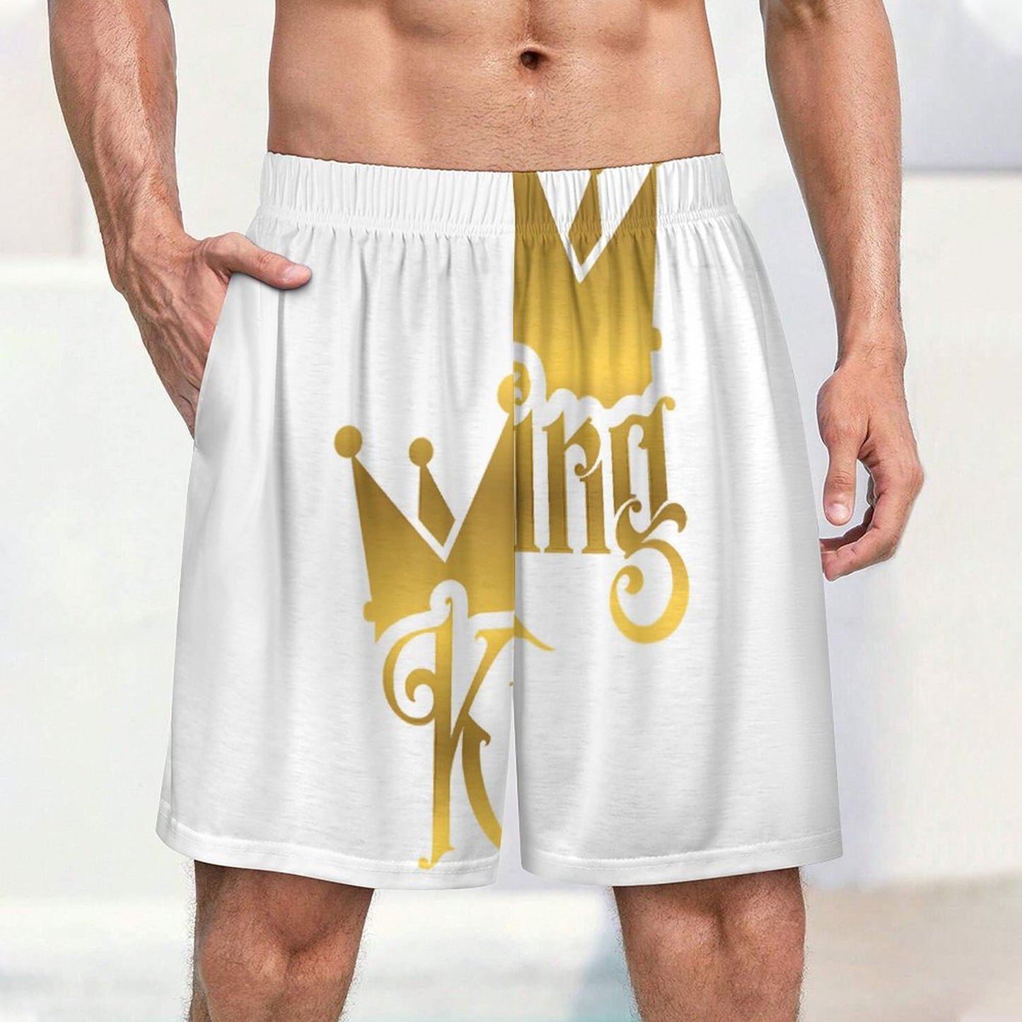 170gsm Pajama Shorts for Men LM012 (All-Over Printing)