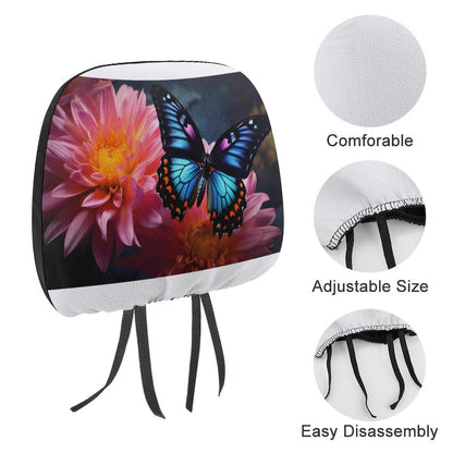 Custom Car Headrest Covers
