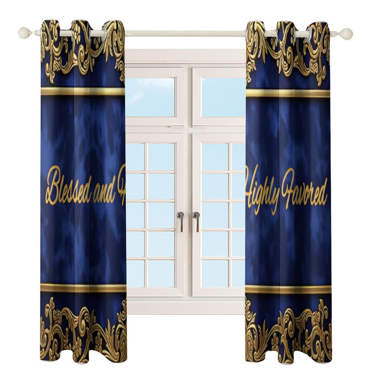 Grommet Curtain-52"x72"/ 132x183cm