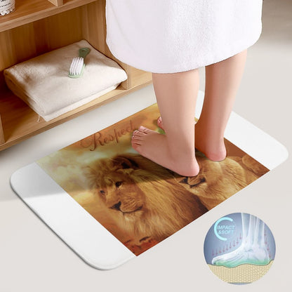 Coral Velvet Floor Mat Set of 2-19.7"x31.5"
