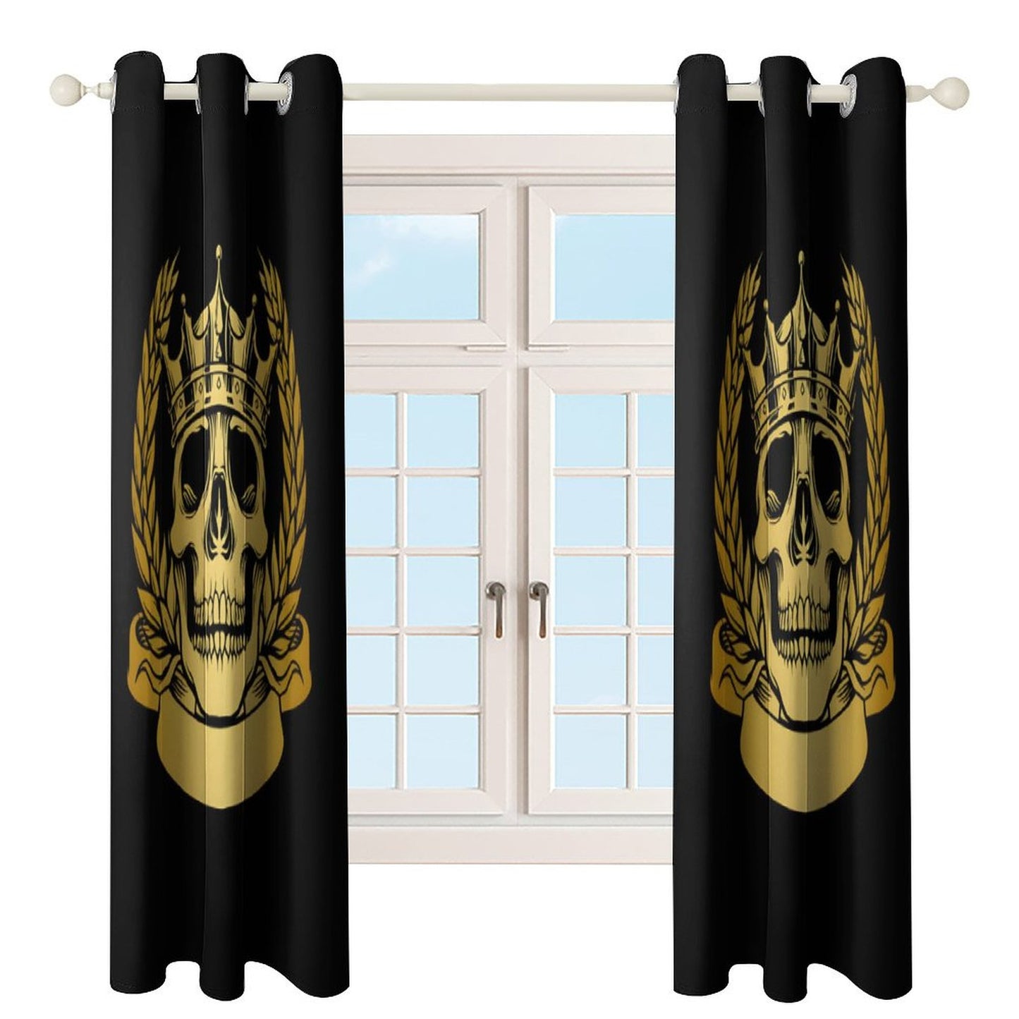Grommet Curtain-52"x72"/ 132x183cm