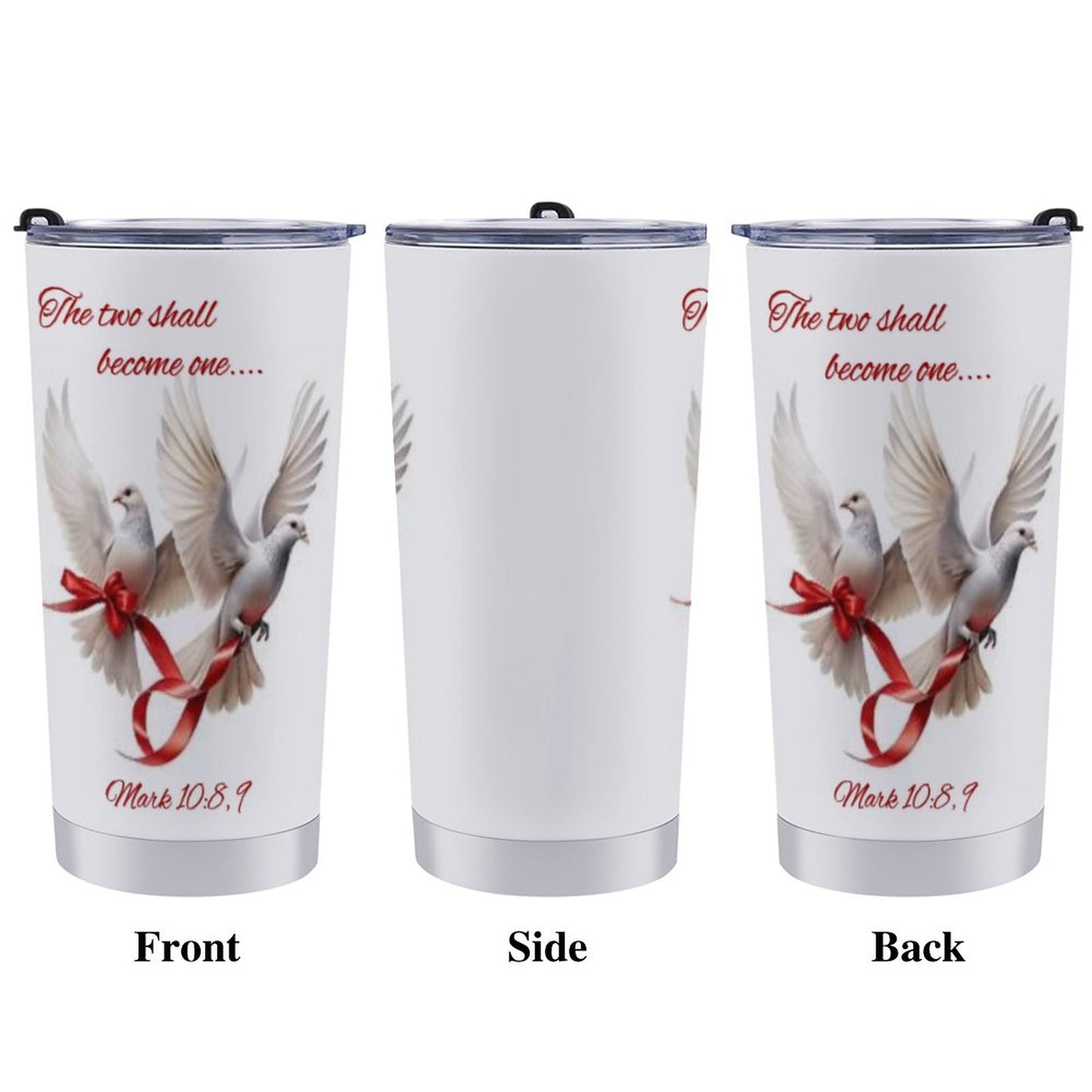 Car Travel Mug Set with Cleaning Kit (590ml/20oz)