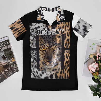 Short Sleeve Men's POLO T-shirt (All-Over Printing)
