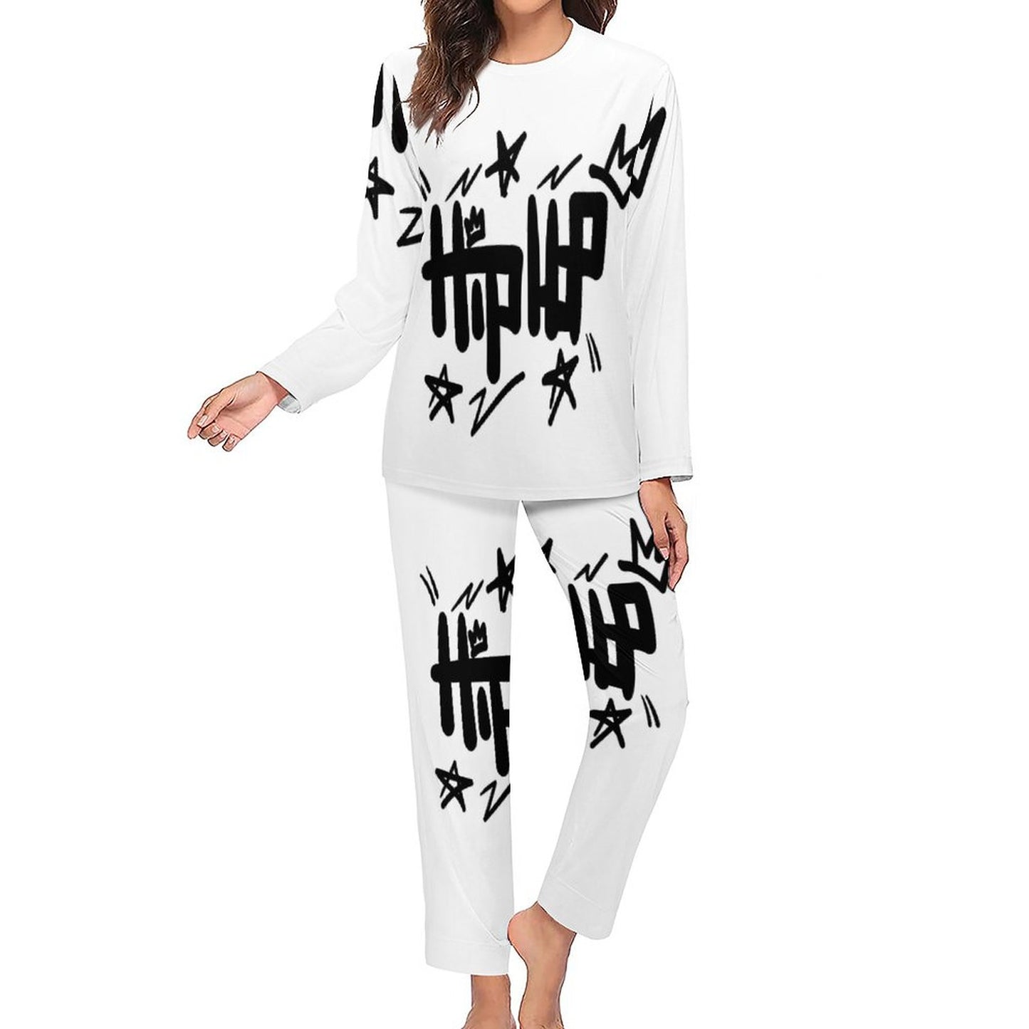 Women's 2-Piece Pj Set BTZ (All-Over Printing)