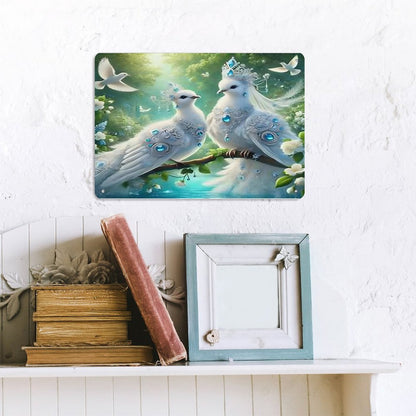 Horizontal Personalized Metal Wall Art Tin Sign-5.5"x7.9"/14x20cm