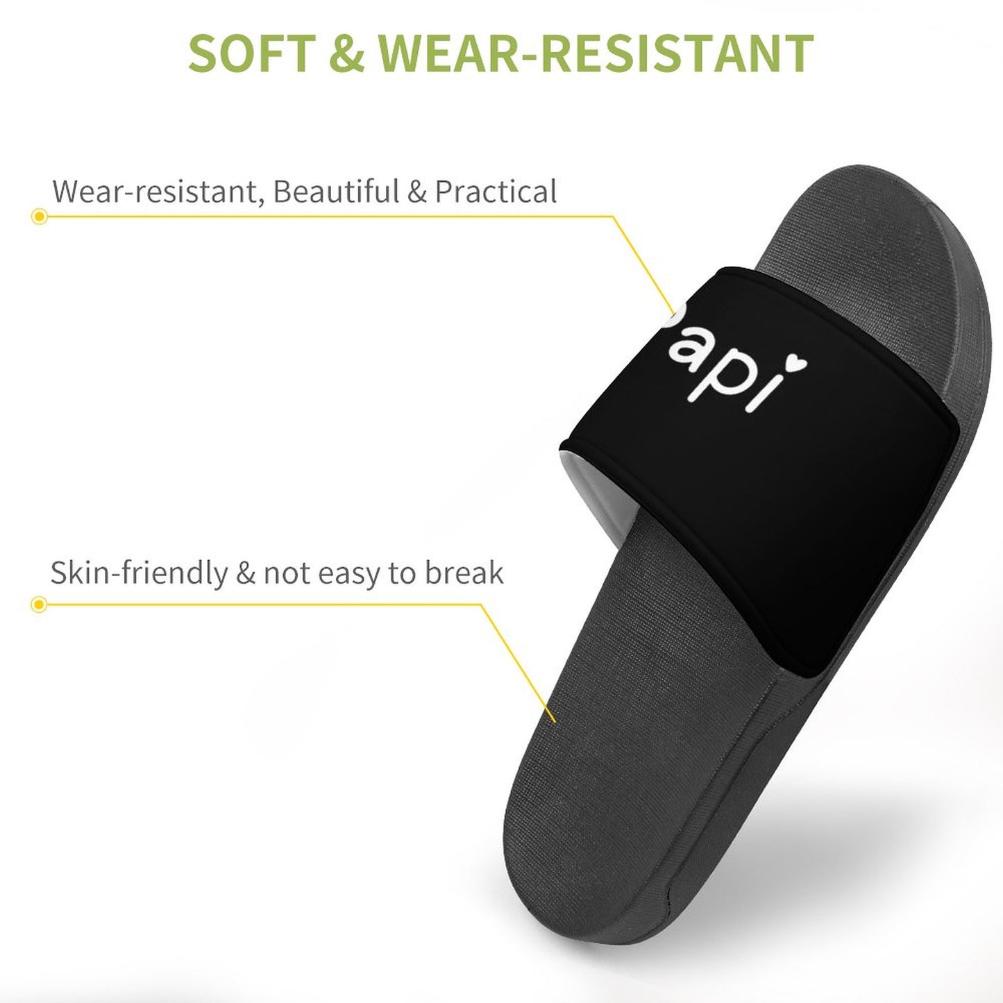 Personalized Casual UnisexPVC Slippers