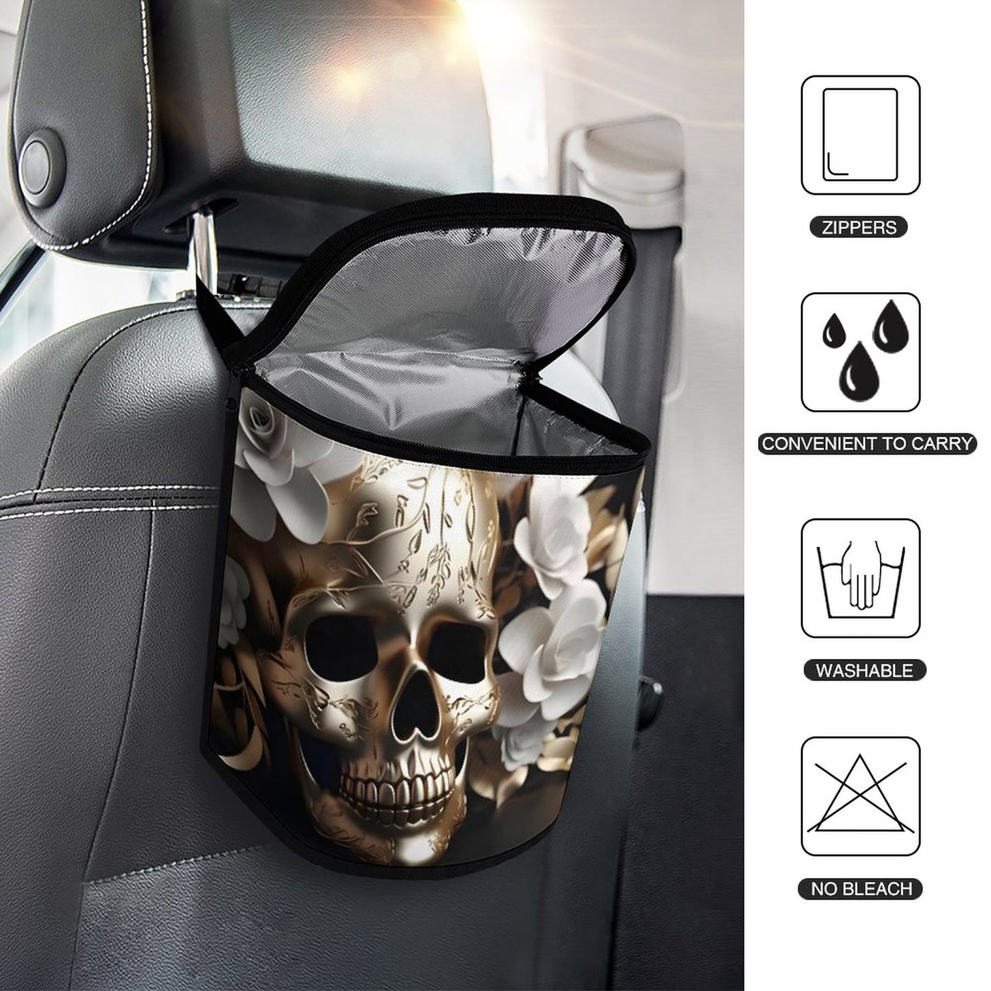 Collapsible Car Trash Bin