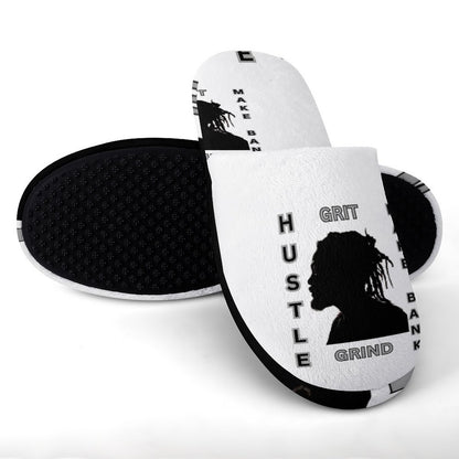 Flannel Men's Cotton Slippers