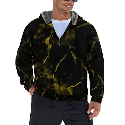 230gsm Full Zip up Hoodie with Plush Lining WZIP (All-Over Printing)