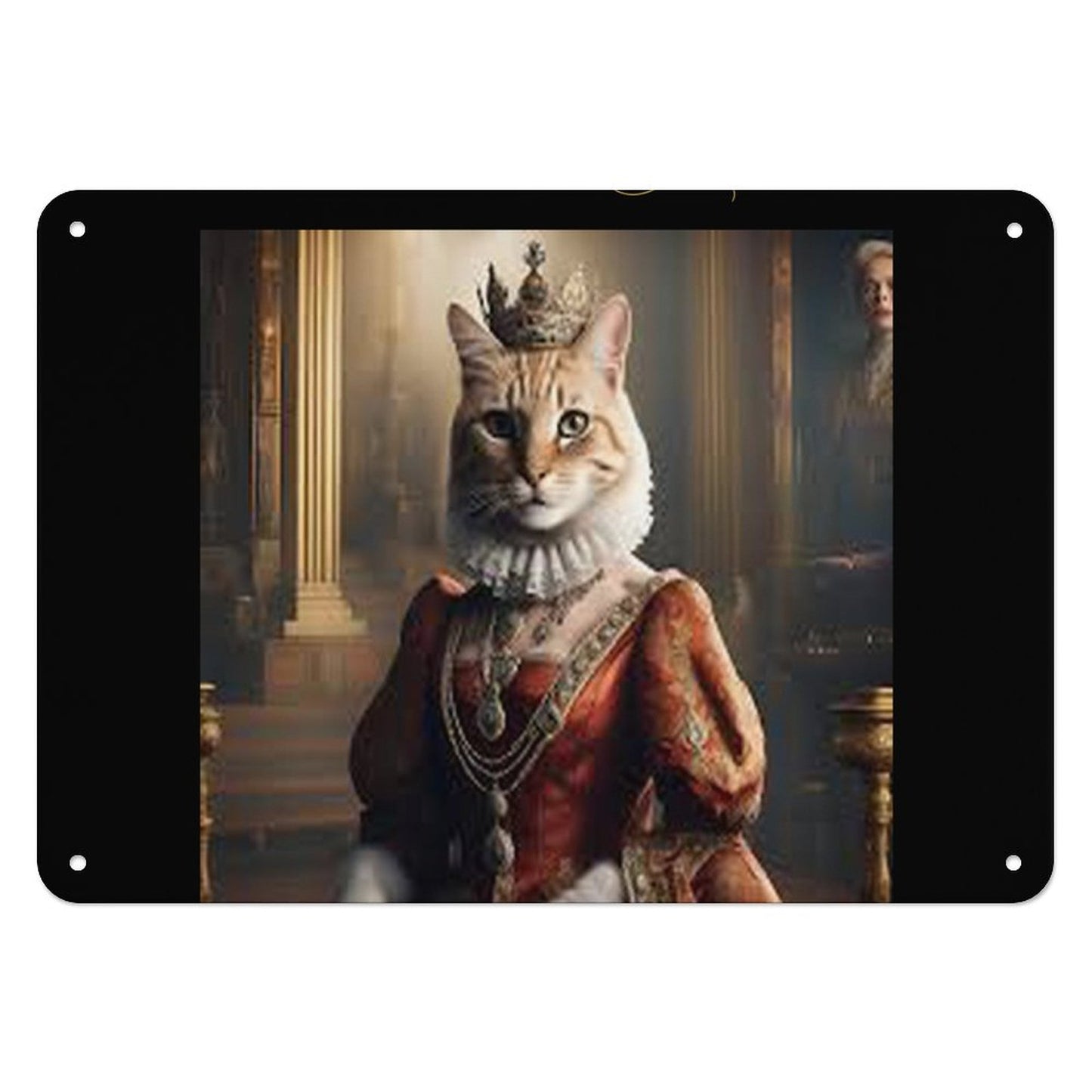 Horizontal Personalized Metal Wall Art Tin Sign-5.5"x7.9"/14x20cm