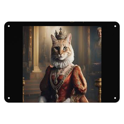 Horizontal Personalized Metal Wall Art Tin Sign-5.5"x7.9"/14x20cm