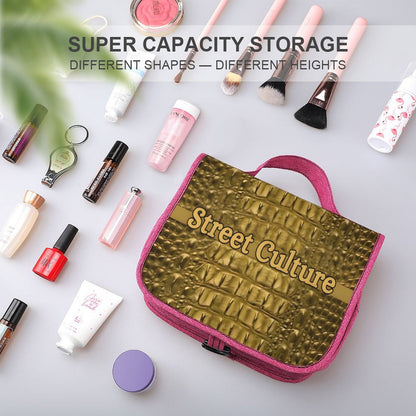 STREET CULTURE Alligator Travel Hanging Toiletry Bags