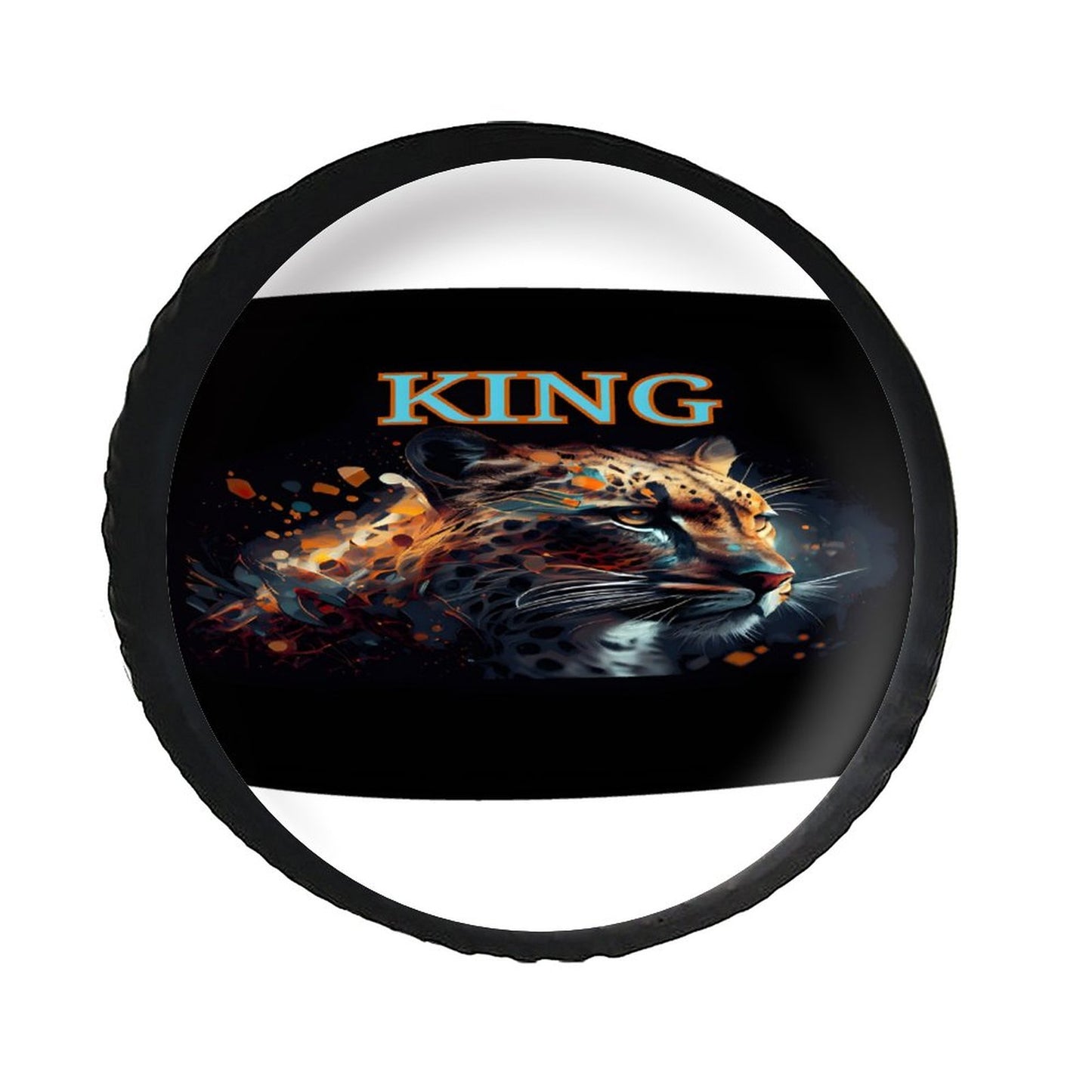 Leather Tire Cover(One-sided Printing)