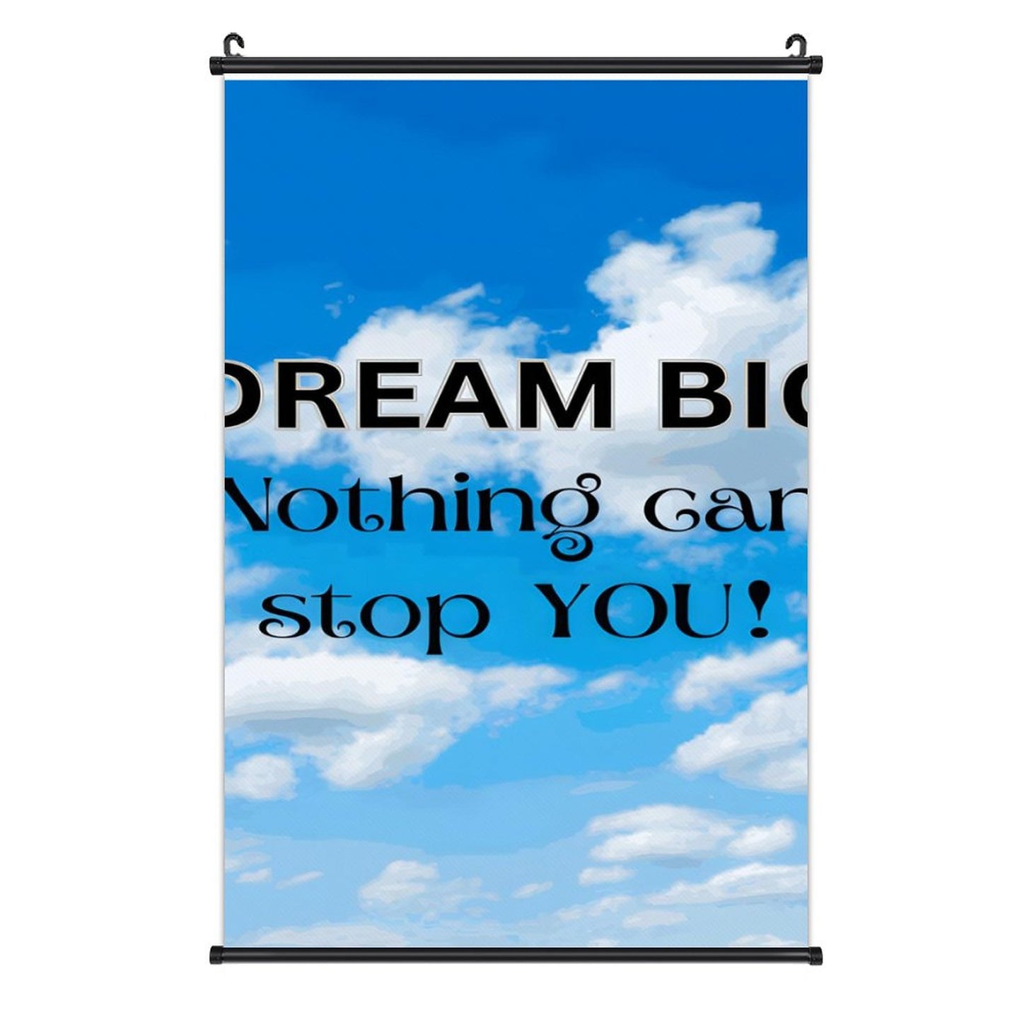 Canvas Hanging Poster with Scrolls-16"x24"/ 40x60cm