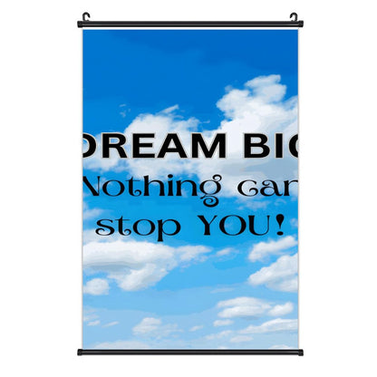Canvas Hanging Poster with Scrolls-16"x24"/ 40x60cm