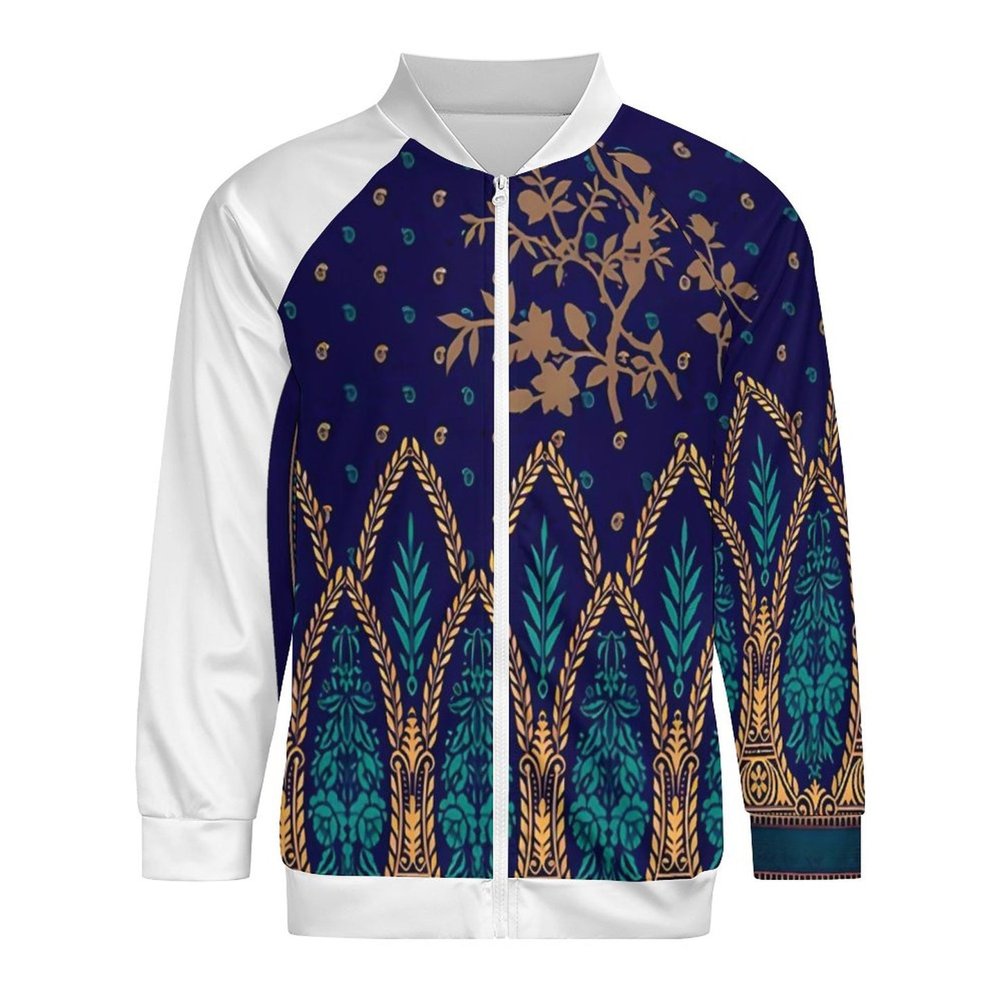 Raglan Zip-up Shirt WY10 (All-Over Printing)