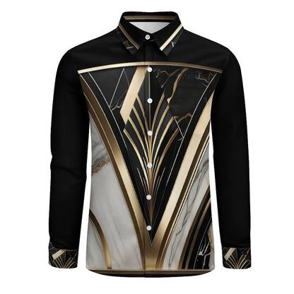 Men's Long Sleeve Shirt with Pocket LS (All-Over Printing)