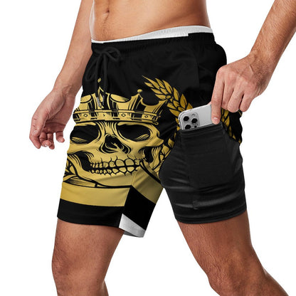 Men's Beach Shorts with 4 Pockets