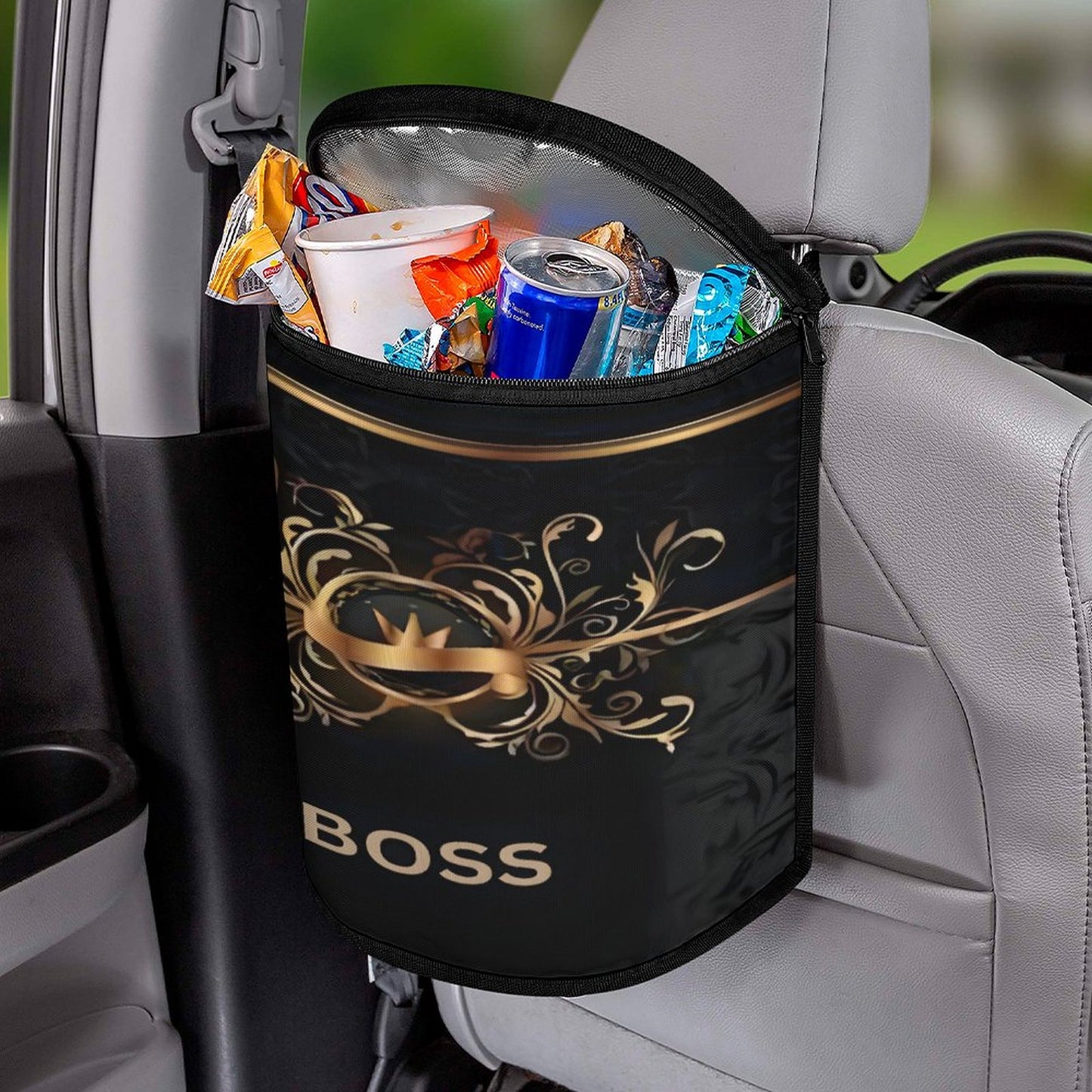 Collapsible Car Trash Bin