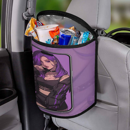Collapsible Car Trash Bin