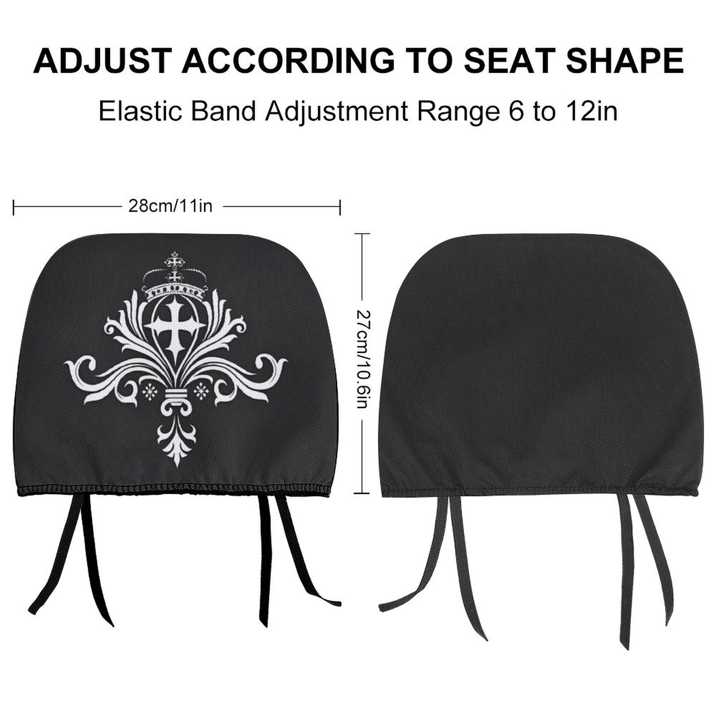 Custom Car Headrest Covers