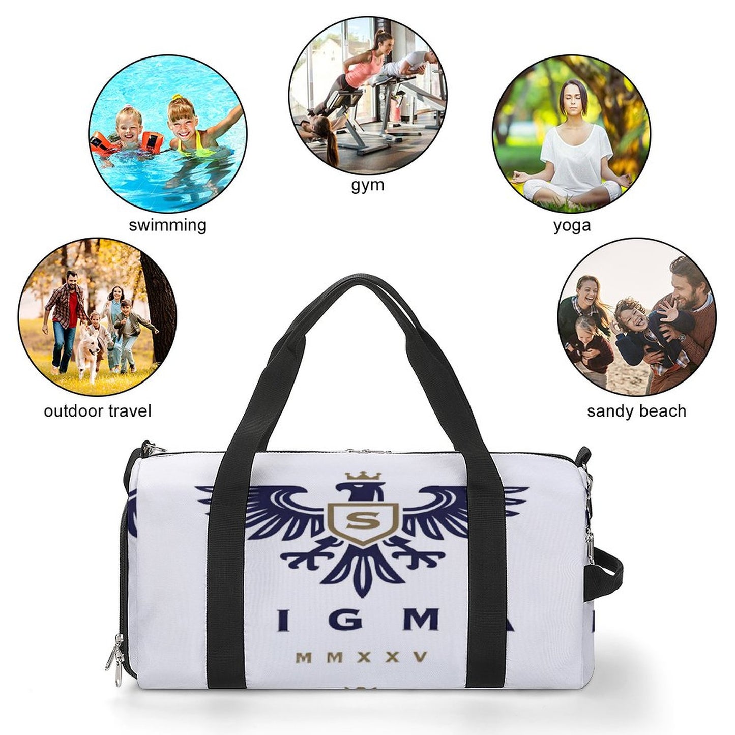 Gym bag A017 Large Capacity Sports Duffel