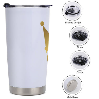 Car Travel Coffee Mug with Lid (All-Over Printing)