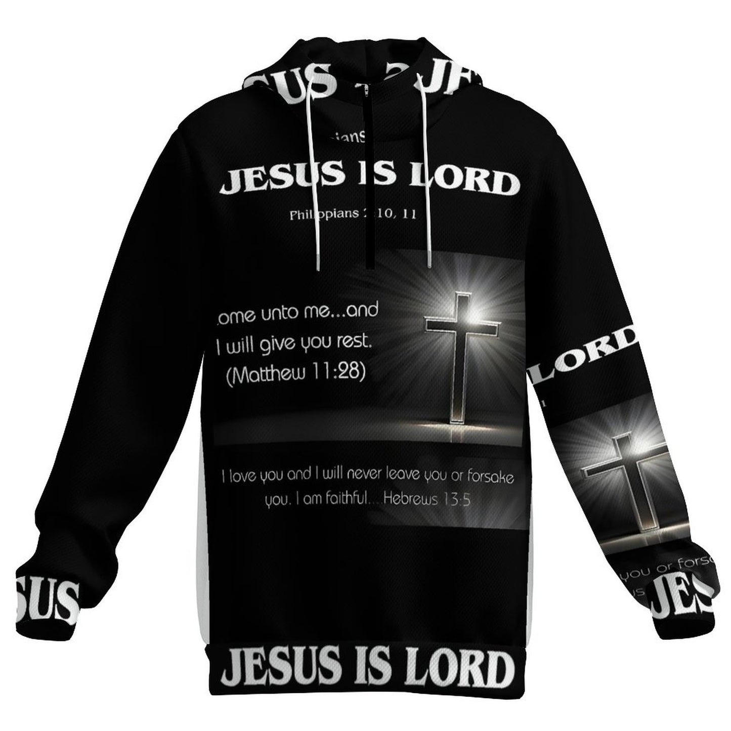 150gsm Hooded Zip Sweatshirt(All-Over Printing)