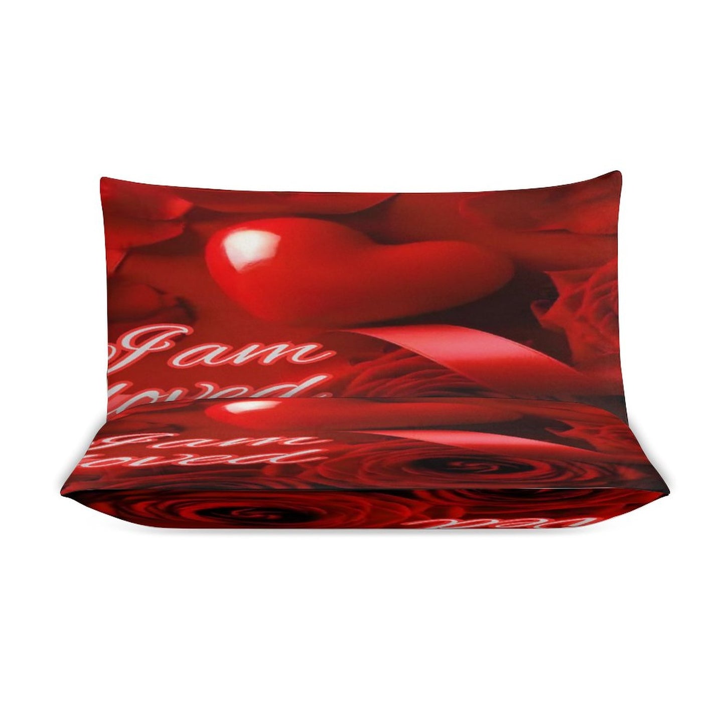 3-Piece Bedding Set-86"×70"/ 218×177cm (Dual-sideded Printing)