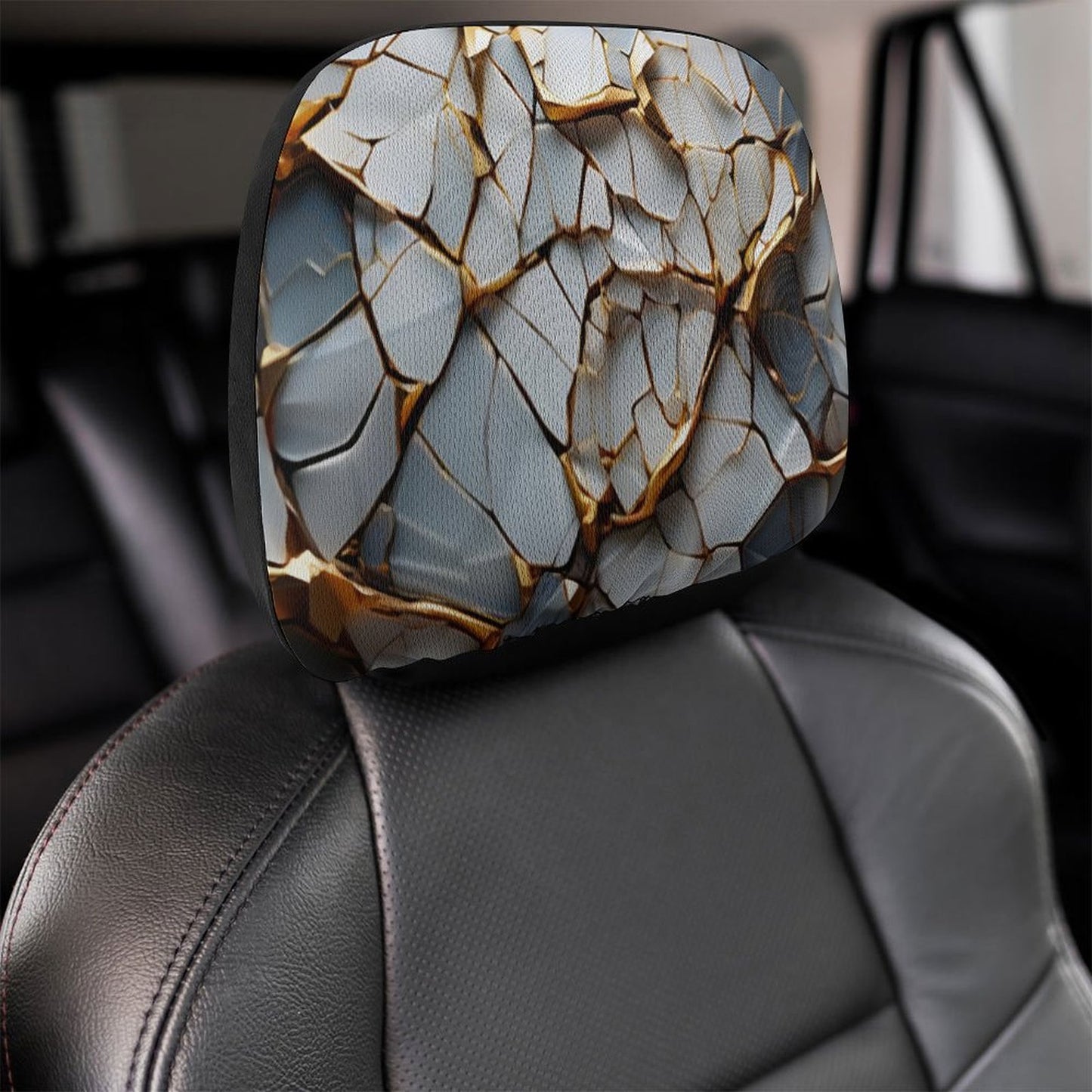 Custom Car Headrest Covers