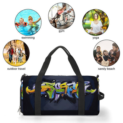 COLORFUL GRAFFITI Large Capacity Sports Duffel/GYM Bag