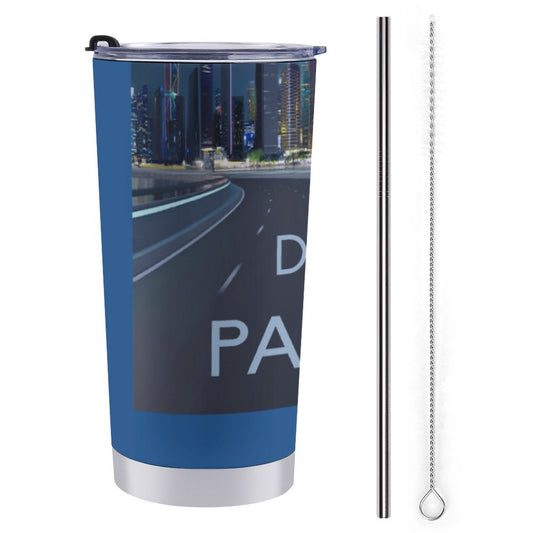 Car Travel Mug Set with Cleaning Kit (590ml/20oz)