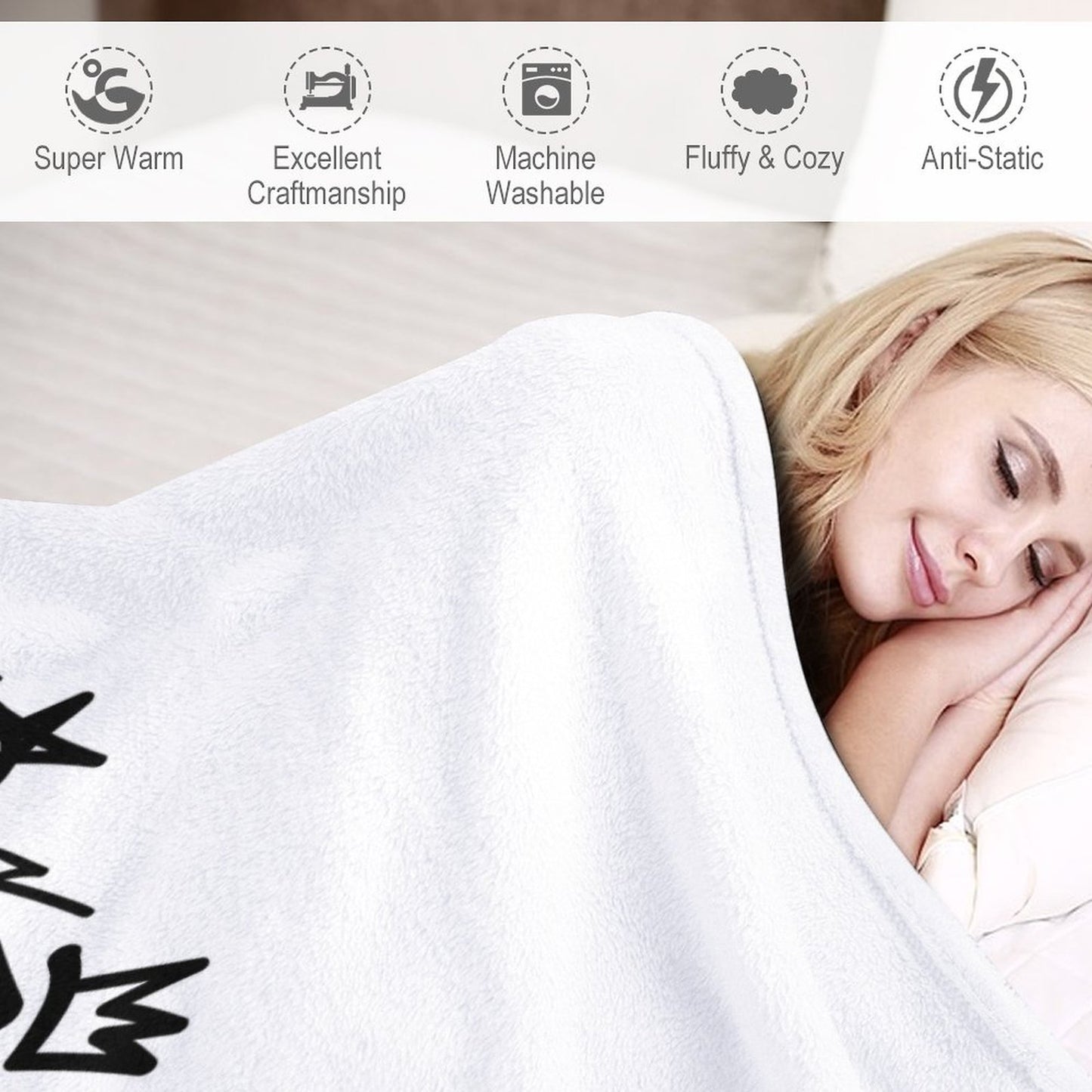 280gsm Flannel Blanket-50"x60" (Dual-sided Printing)