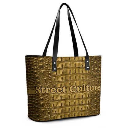 STREET CULTURE Alligator Leather Women's Tote Bag or Pocketbook