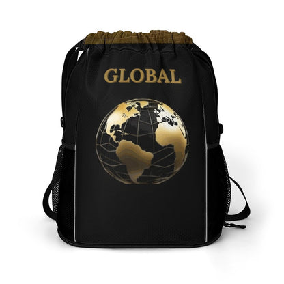Waffle Cloth Drawstring Bag