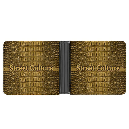 STREET CULTURE Alligator Leather Wallet