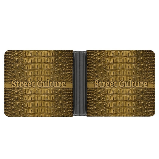 STREET CULTURE Alligator Leather Wallet